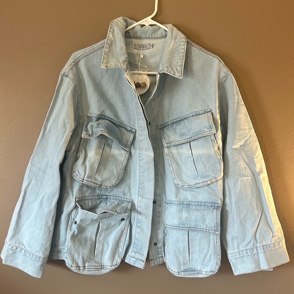 Sage and Paige Oversized Jean Jacket